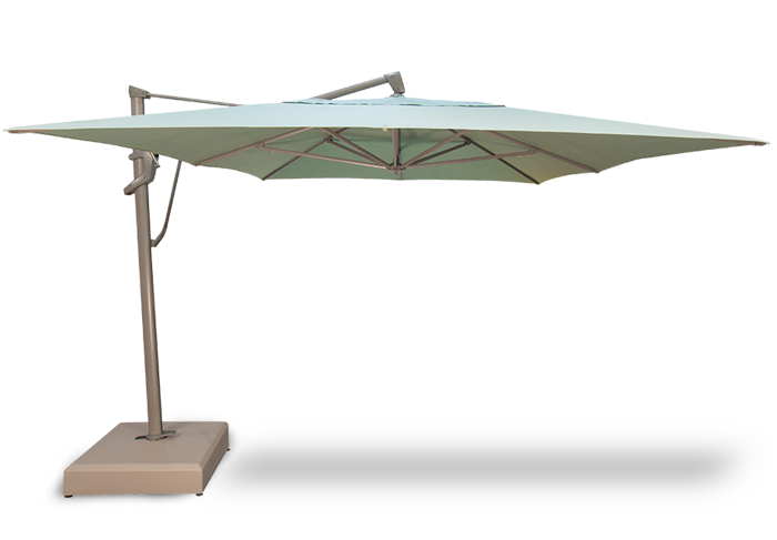 Tg Akz Plus Rectangle Cantilever Umbrella Island Living Patio