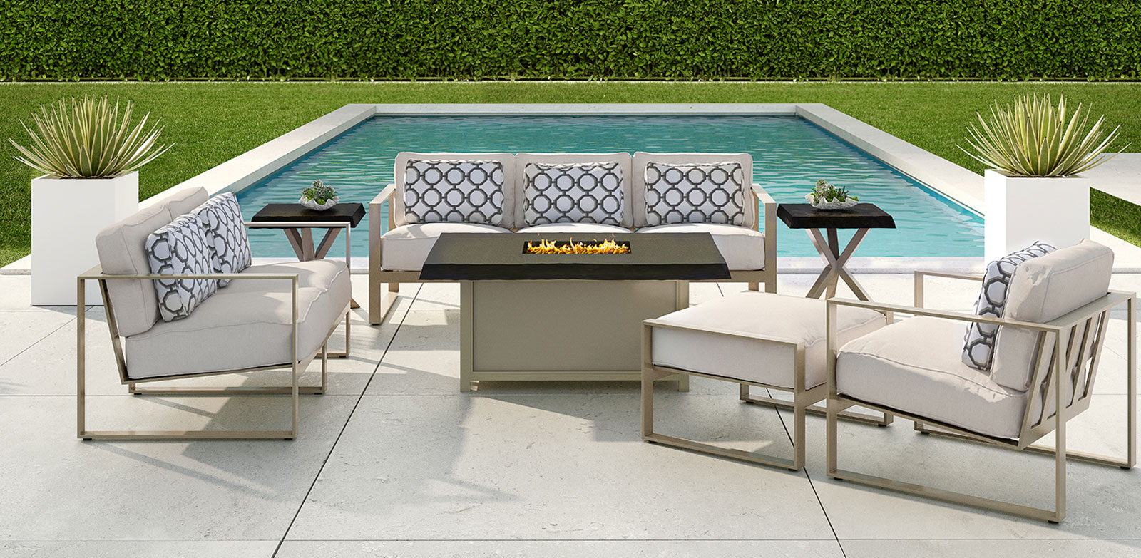 Castelle Park Place Deep Seating