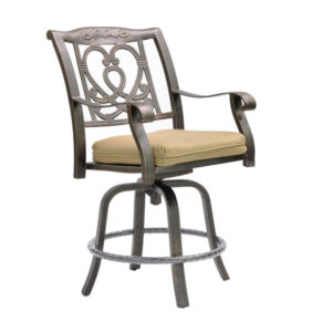 cast swivel counter stool x