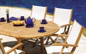 Chelsea Round Extension Table set
