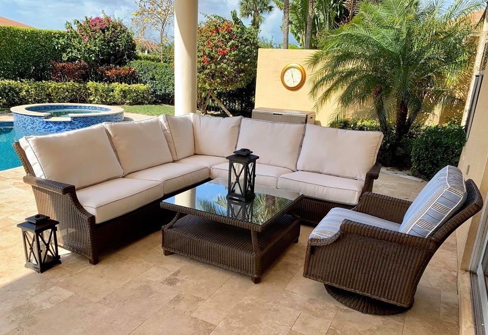 Luxury Variety Of Outdoor Furniture In West Palm Beach Fl Island Living - Modern Outdoor Furniture Miami Florida